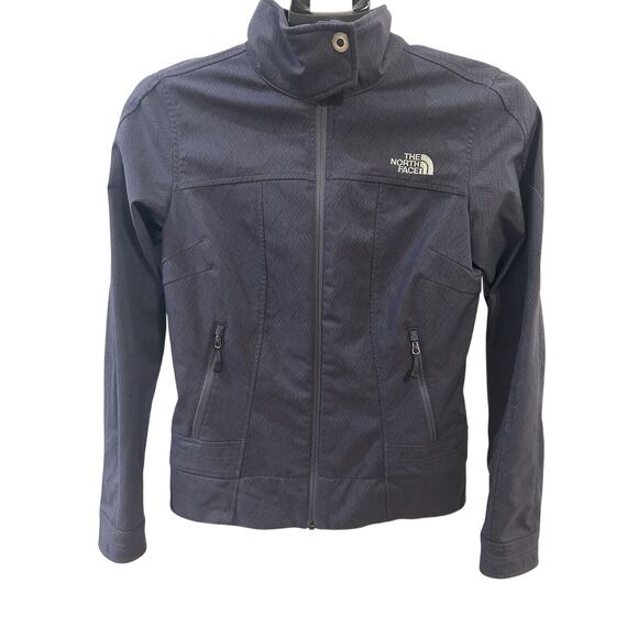 The North Face Blue Full Zip Jacket Women's size S - Picture 1 of 5